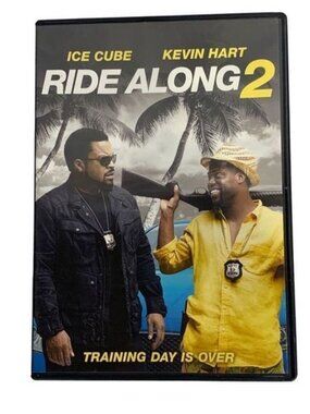 Ride Along 2 DVD 2016 PG13 Ice Cube Kevin Hart Universal Region 1 Comedy Action